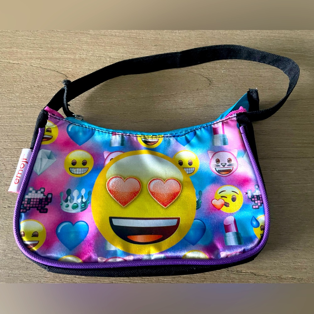 Brand new (no tags) Emoji pocketbook, 8.5”W, 5”H, 2.5”D